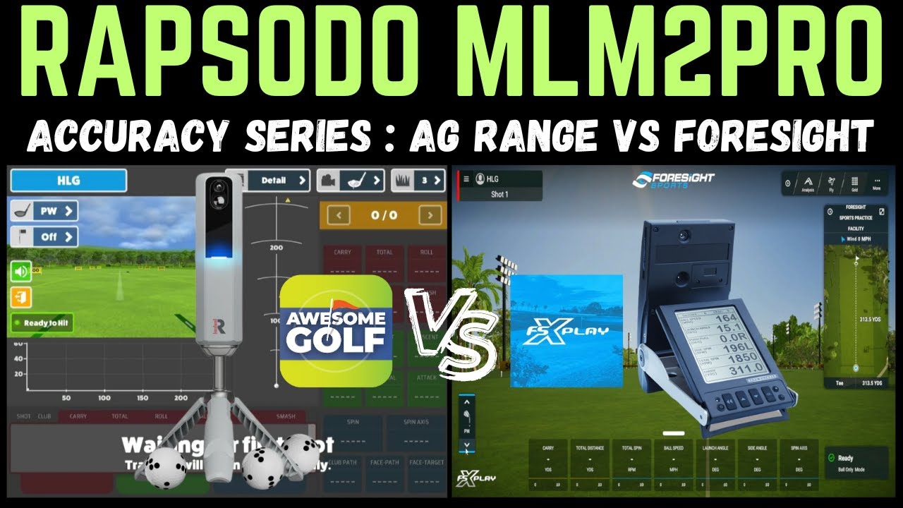 Awesome Golf + Rapsodo MLM 2 PRO: Accuracy Test