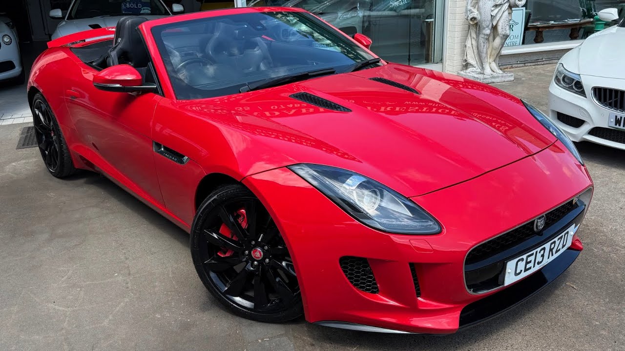 2013 Jaguar F-Type 3.0 V6 S Convertible - Affordable Prestige Cars