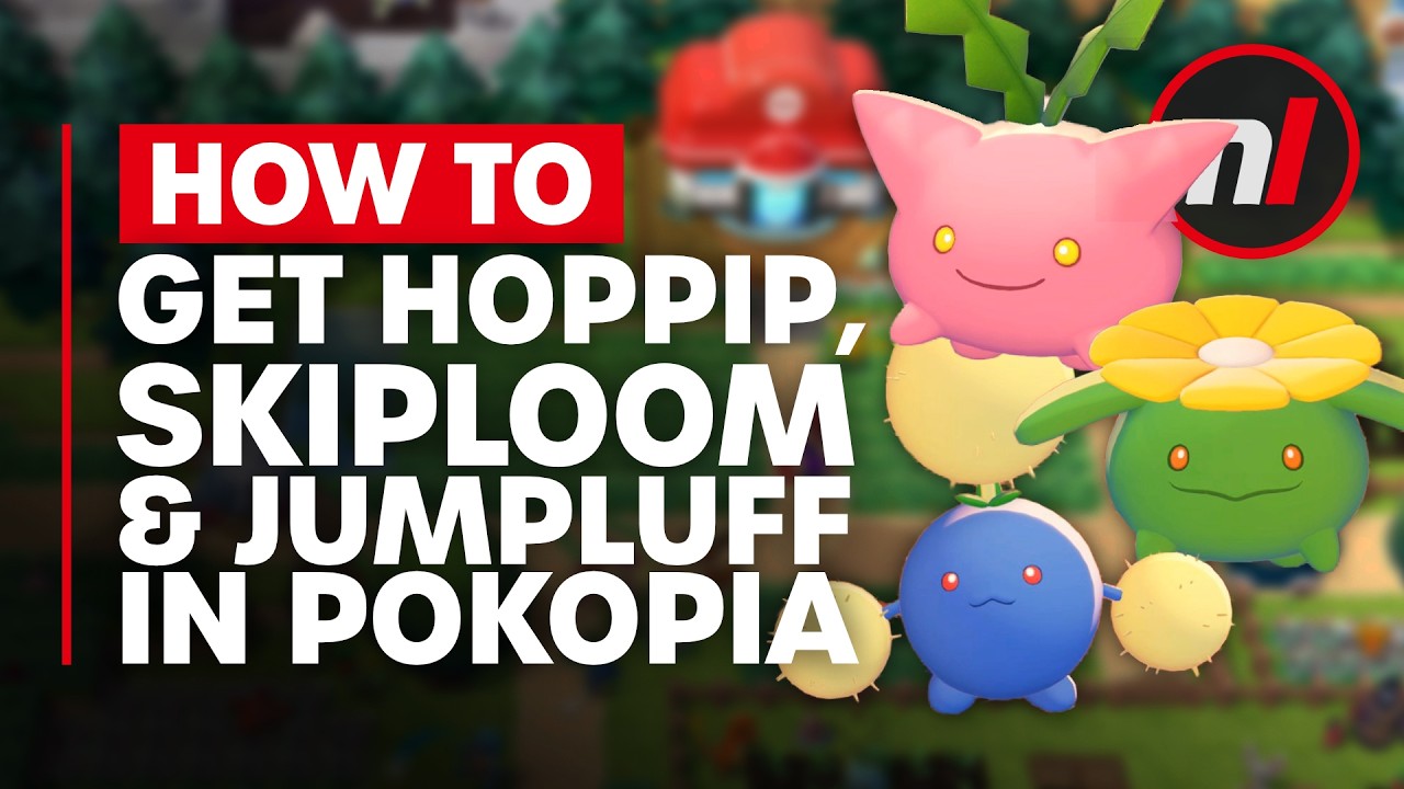 How to Get Hoppip, Skiploom and Jumpluff in Pokémon Pokopia