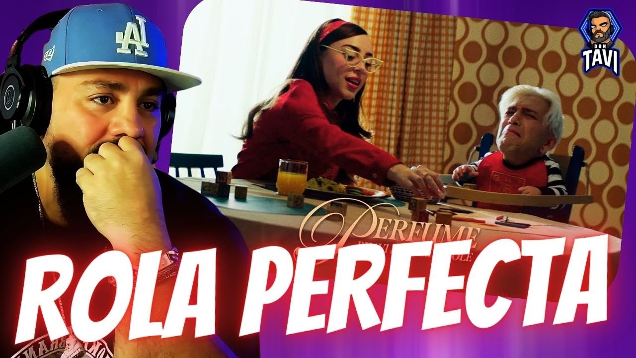 REACCION A BHAVI x Nicki Nicole - PERFUME (Video Oficial)