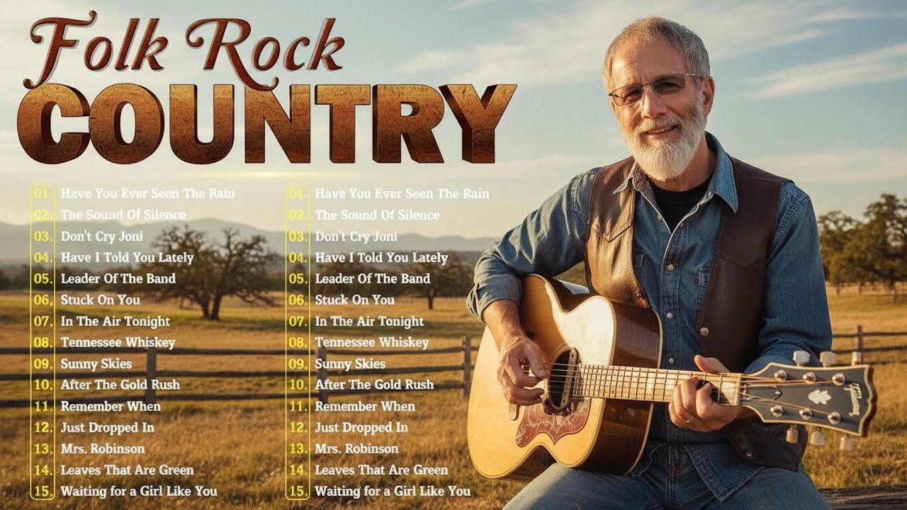 Kenny Rogers, Elton John, Bee Gees, John Denver - BEST OF 70s FOLK ROCK AND COUNTRY MUSIC