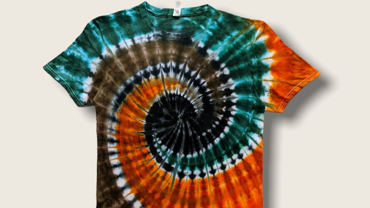 TRIANGULAR SPIRAL Tie Dye Tutorial (H.W.I Method) | MEO FAUSTINO