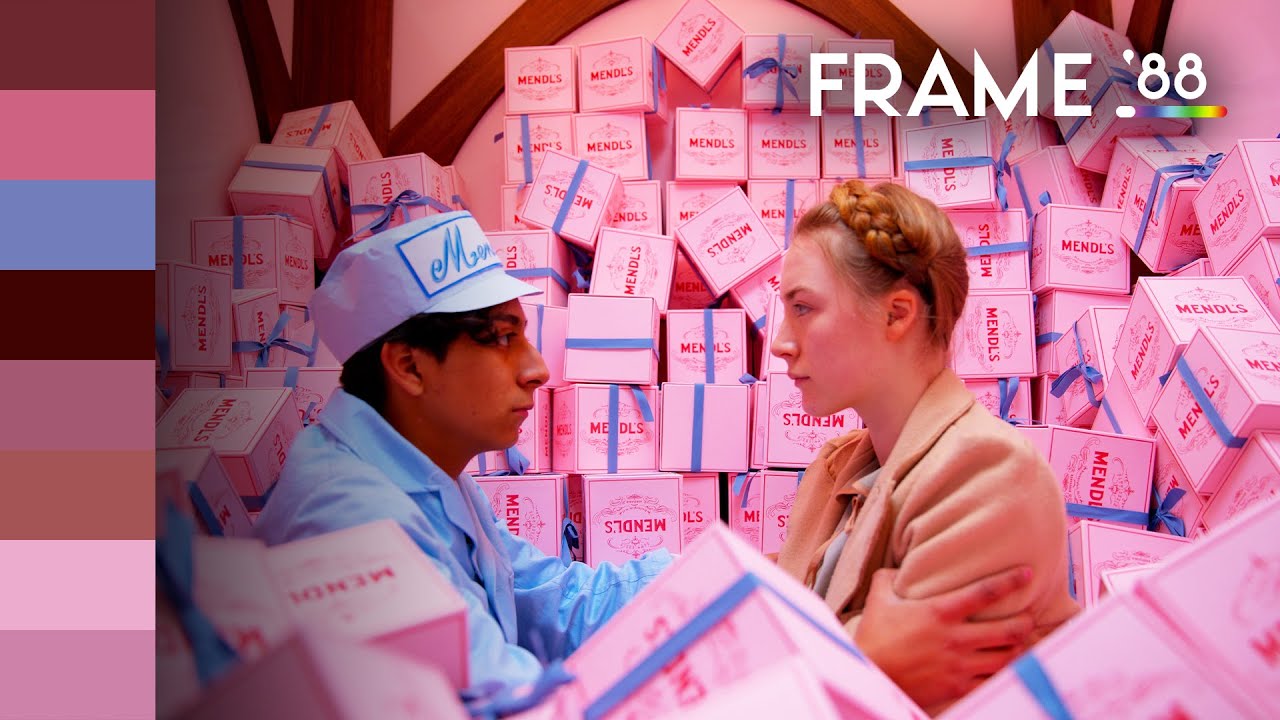 The Colors of The Grand Budapest Hotel  (2014)