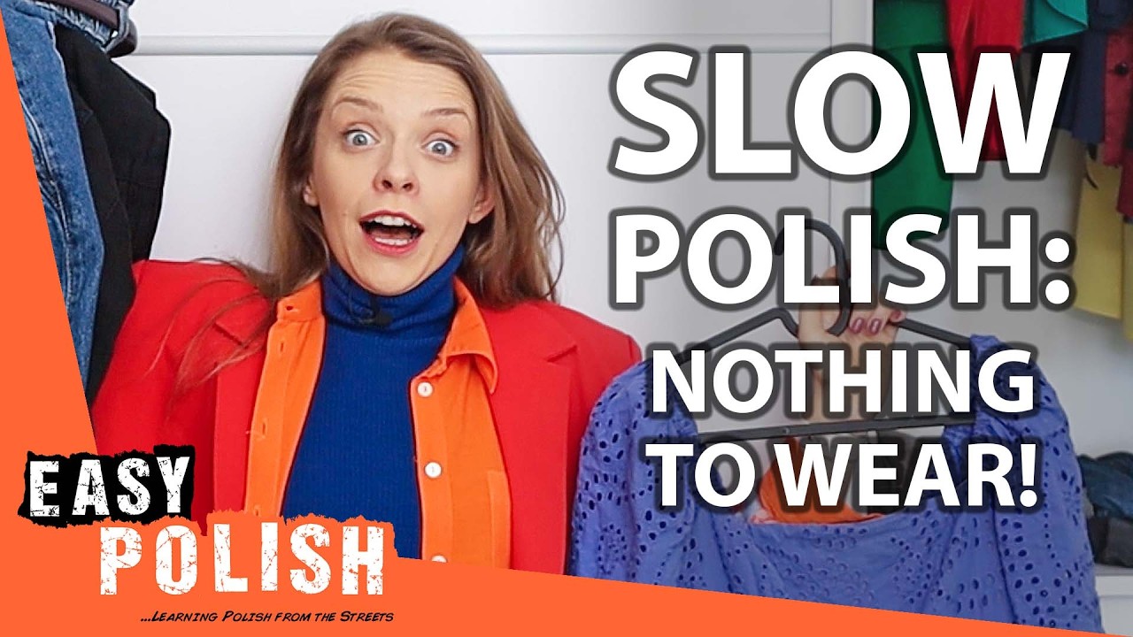 Slow Polish for Absolute Beginners: I&rsquo;m Late and I Have Nothing to Wear 😩 | Super Easy Polish 110