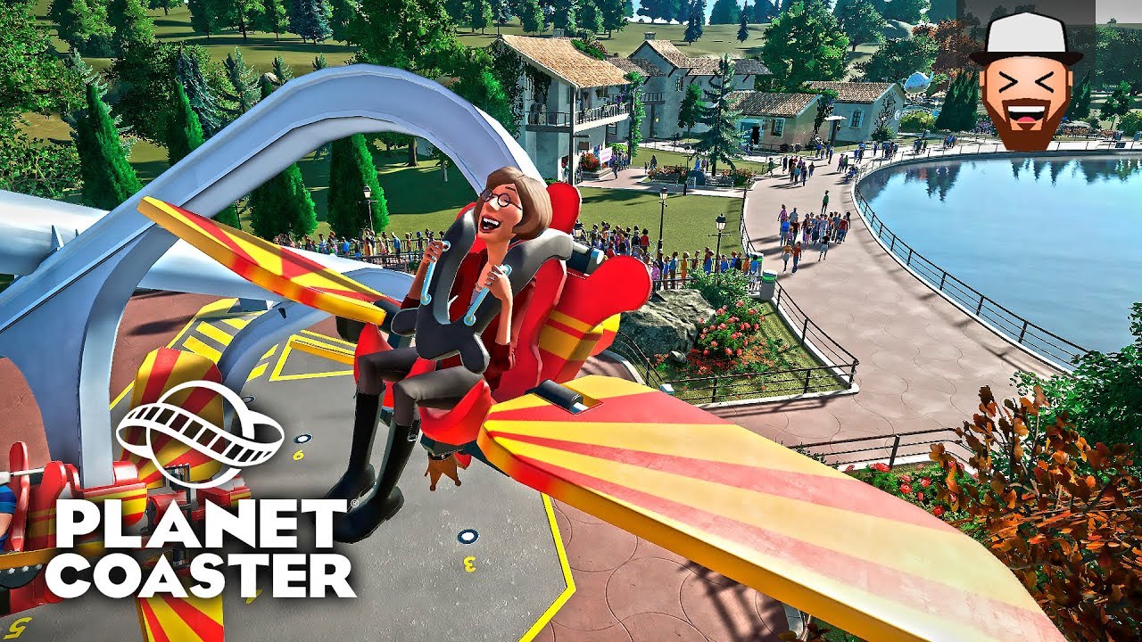 O Primeiro Brinquedo Radical! | Planet Coaster #02 | Gameplay pt br