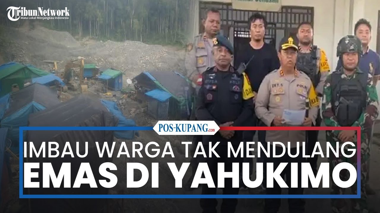Rawan KKB, Polri Imbau Warga Tak Mendulang Emas di Pedalaman Yahukimo