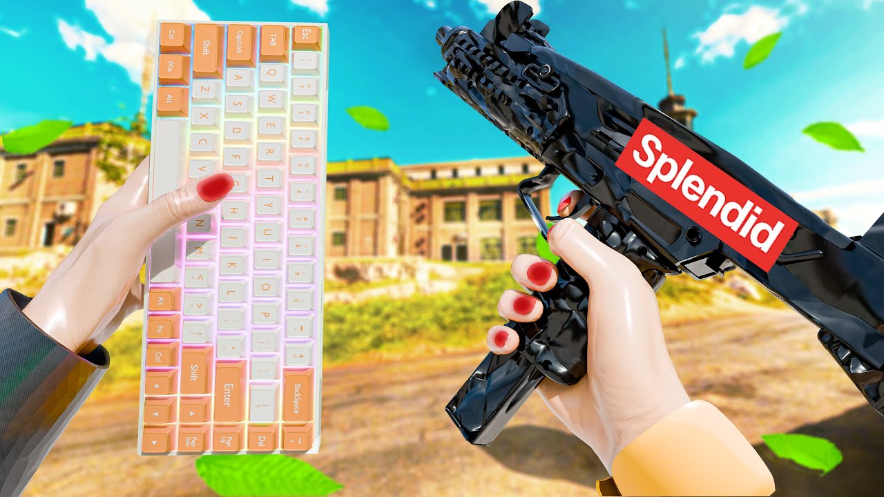 PERFECT Keyboard Movement on Rebirth Island + Handcam 🖱️
