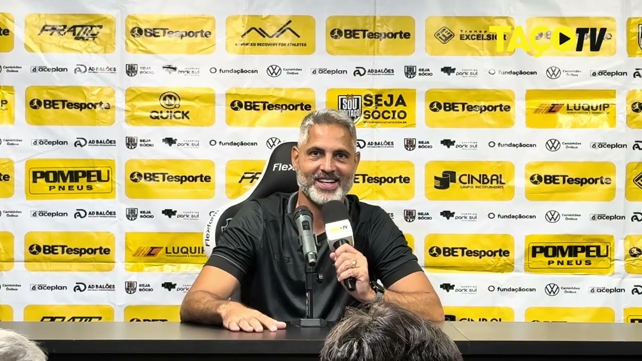 TAÇOTV - COLETIVA  VASCO X VOLTA REDONDA