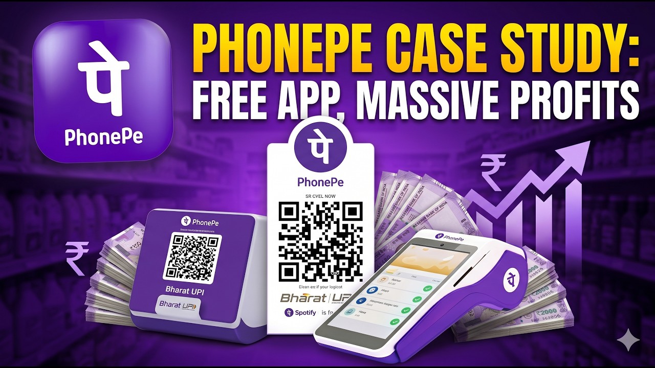 The Truth Behind PhonePe's Business Model & Free UPI Payments | From Free Payments to Billions!!
