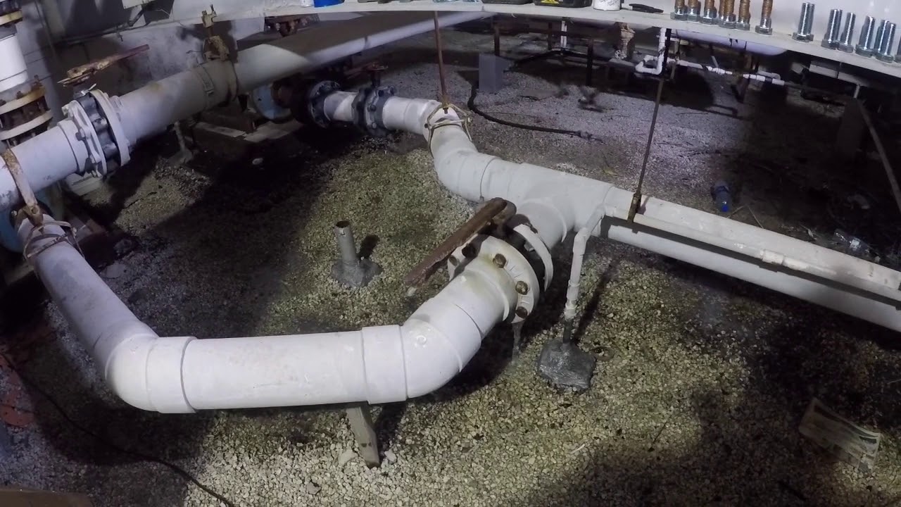 Condenser water repipe job