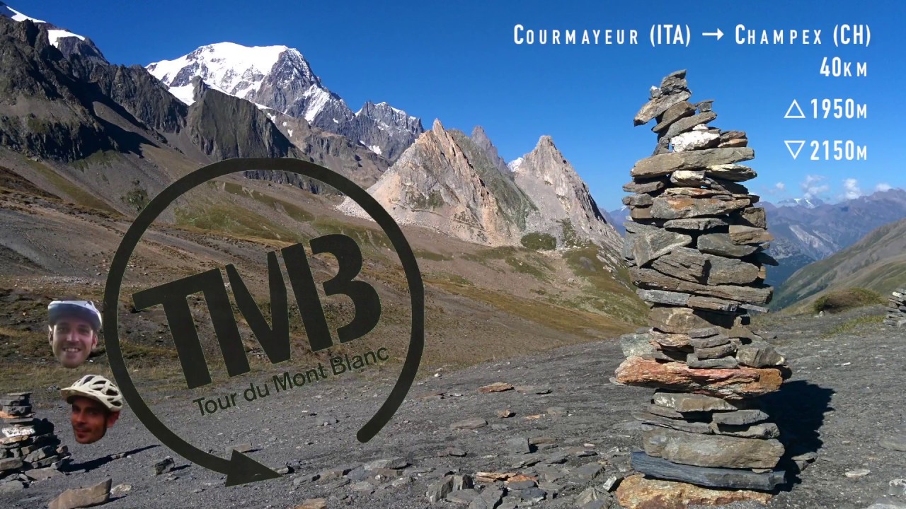 Enduro Tour du Mont Blanc part 1  Courmayeur to Champex