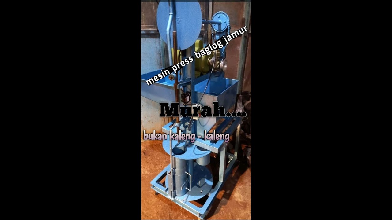 Mesin produksi jamur terbaru || manual otomatis