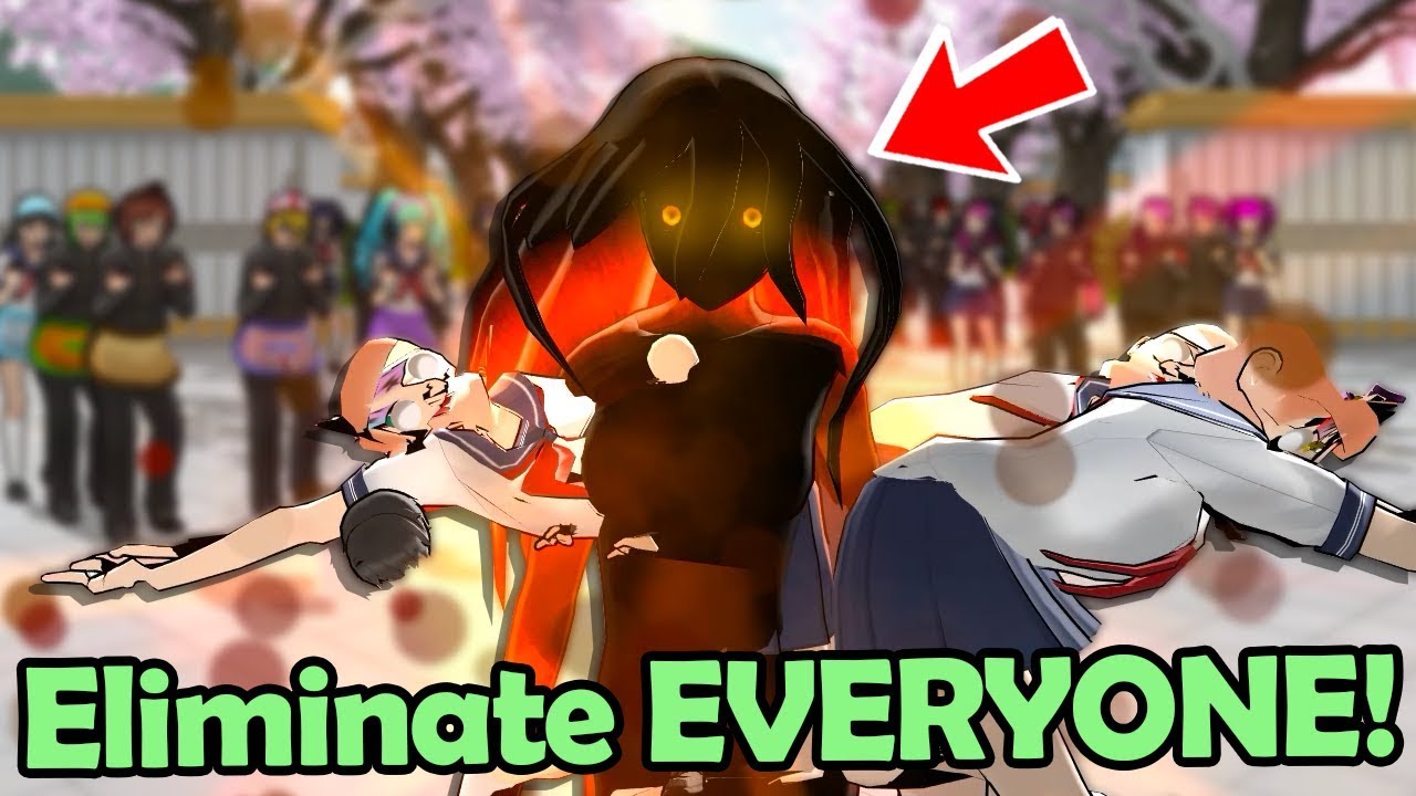 ELIMINATING the WHOLE SCHOOL in SECONDS! New Powers make Yandere Simulator EASY! (Black Hole-Chan)