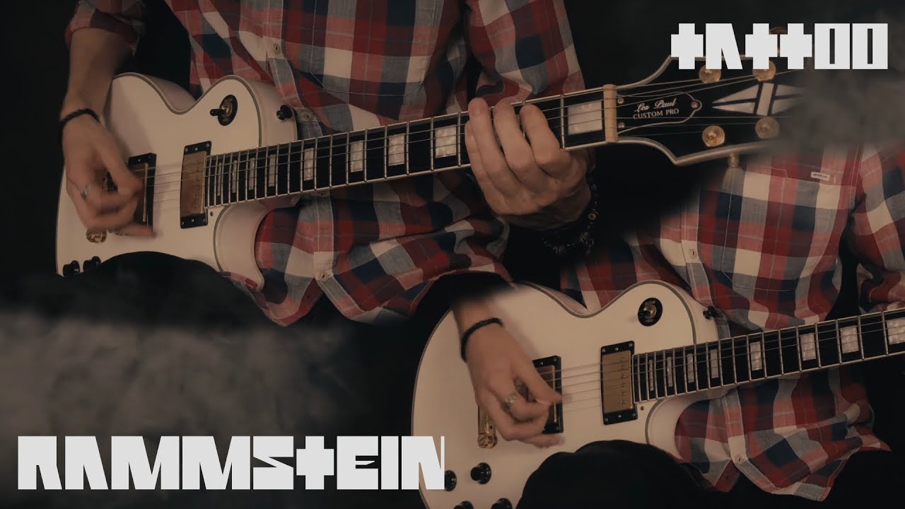 Rammstein - Tattoo - Guitar cover by Eduard Plezer