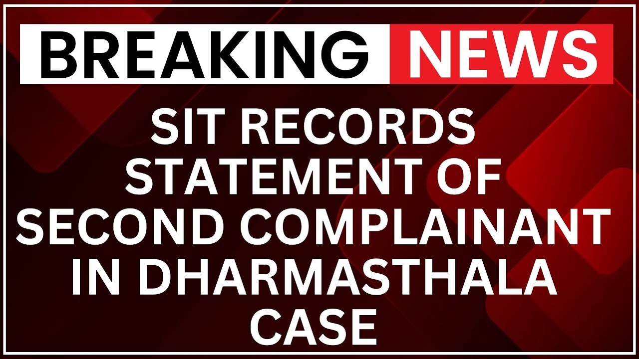 New Twist in Dharmasthala Mass Burial Case: Fresh Testimony Emerges in Chilling Dharmasthala Case