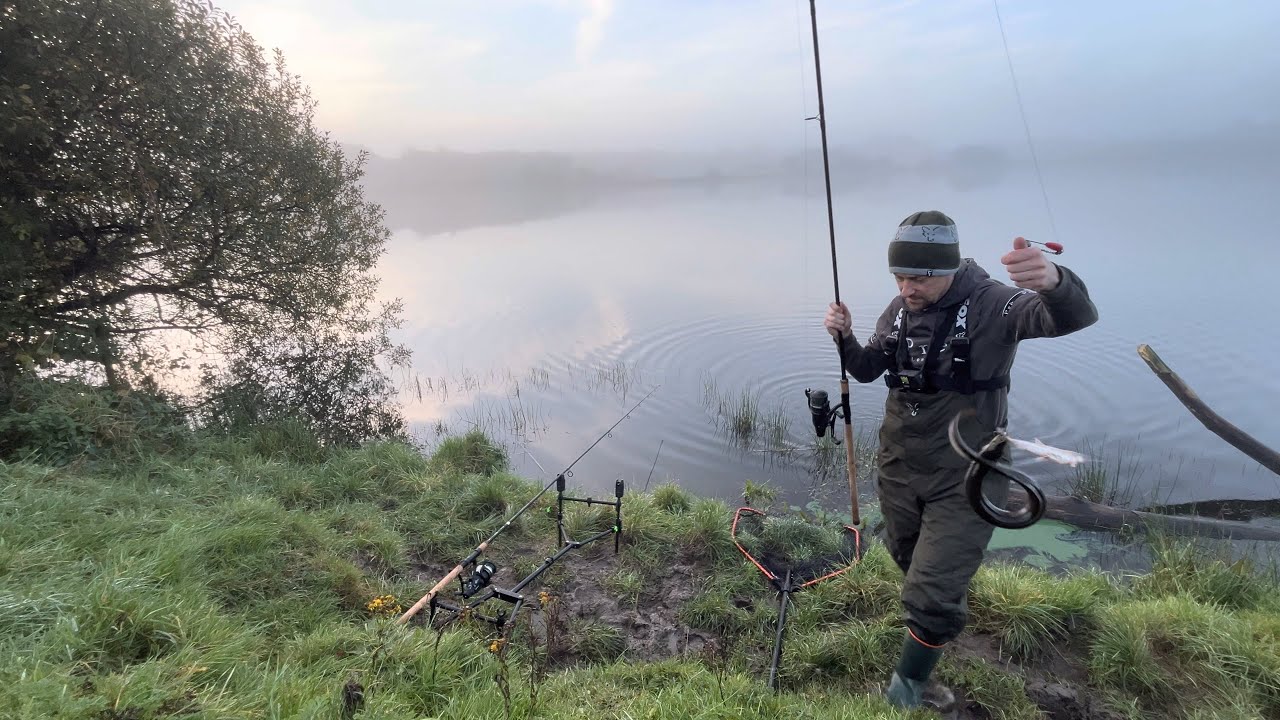 Catching big Eels on dead bait while fishing for Pike