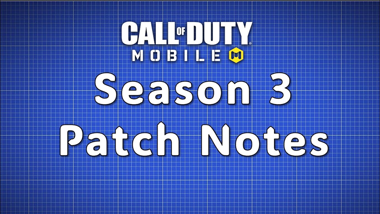 CODM: ЗАМЕТКИ К ПАТЧУ 3 СЕЗОНА!