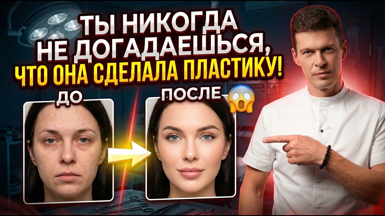 НЕВИДИМАЯ ПЛАСТИКА! Никто даже НЕ УЗНАЕТ, что ты делала ПЛАСТИКУ.