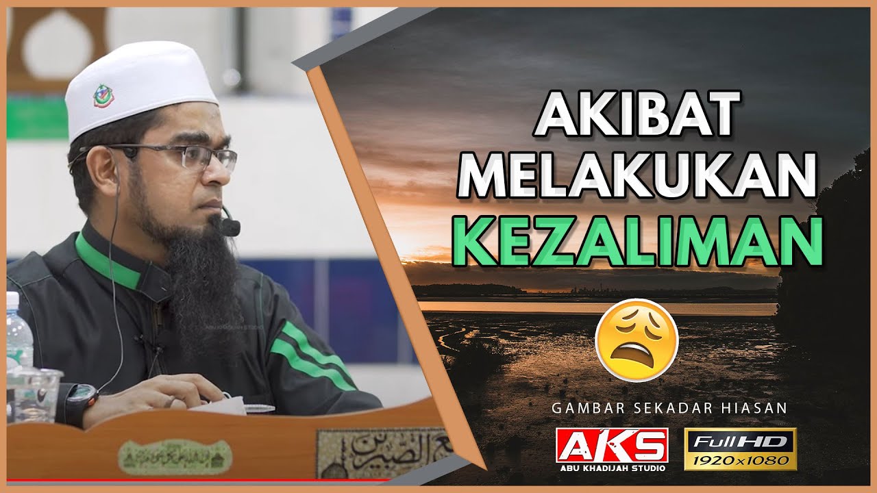 Doa Orang Yang Dizalimi Sangat BERACUN | Ustaz Mohd Aslam