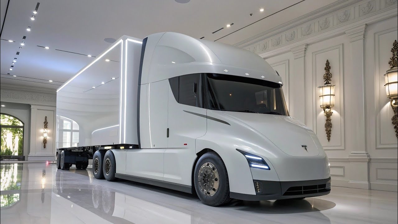 Tesla Semi | Полный обзор электрического грузовика, характеристики, дизайн и возможности