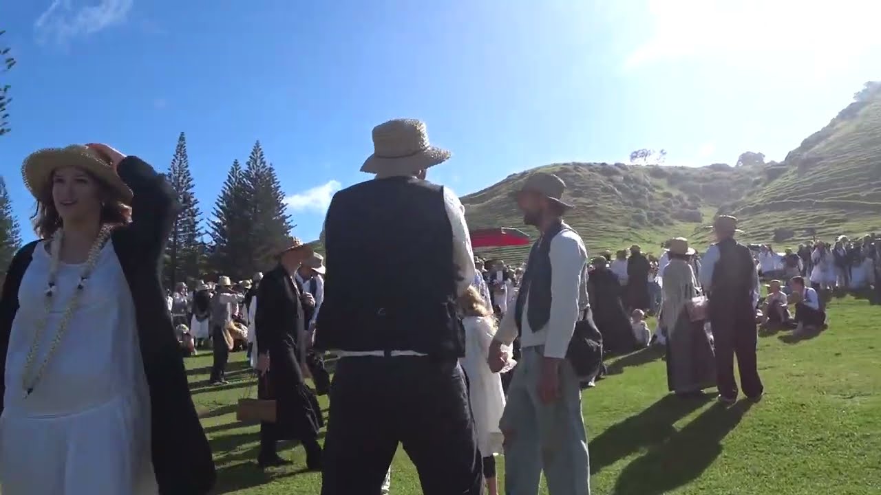 Bounty Day 2023 - Mutiny descendants amazing culture on Norfolk Island.