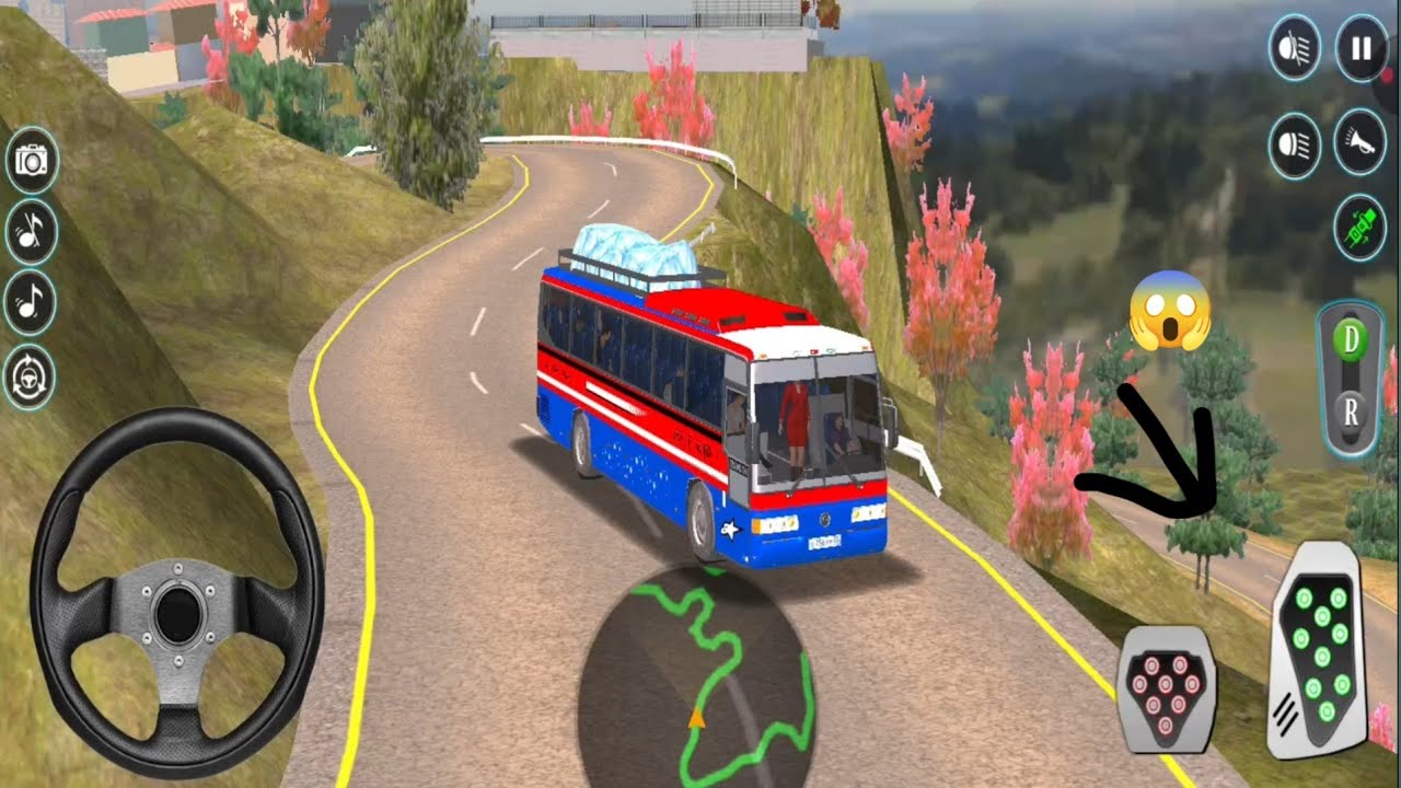 Hardest Off-Road Bus Routes in Simulator History | off-road bus simulator gameplay 
