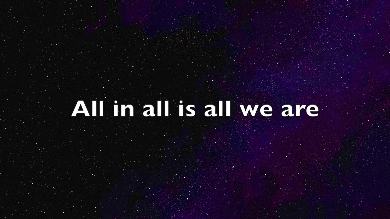 Nirvana - All Apologies - Lyrics