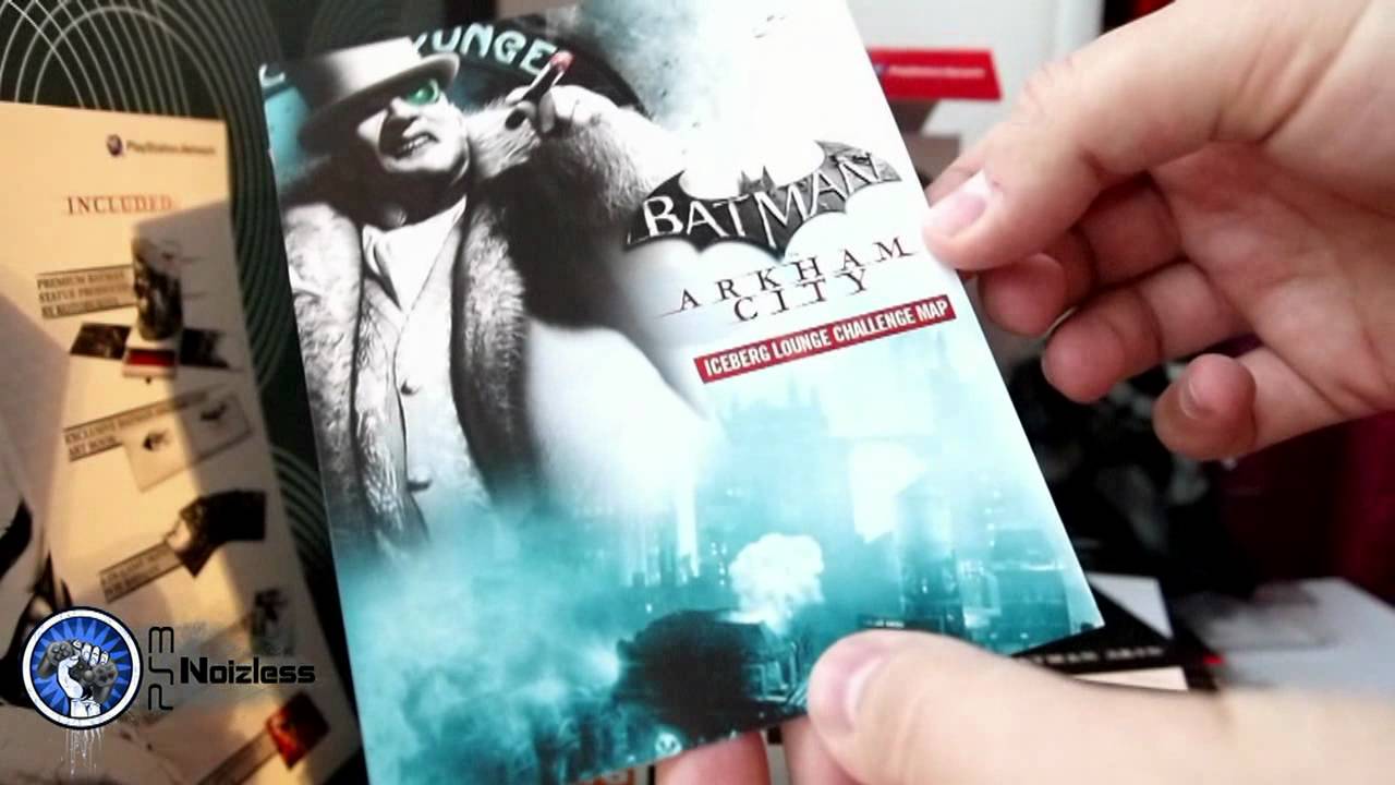 Распаковка Batman: Arkham City Collectors Edition (Unboxing)