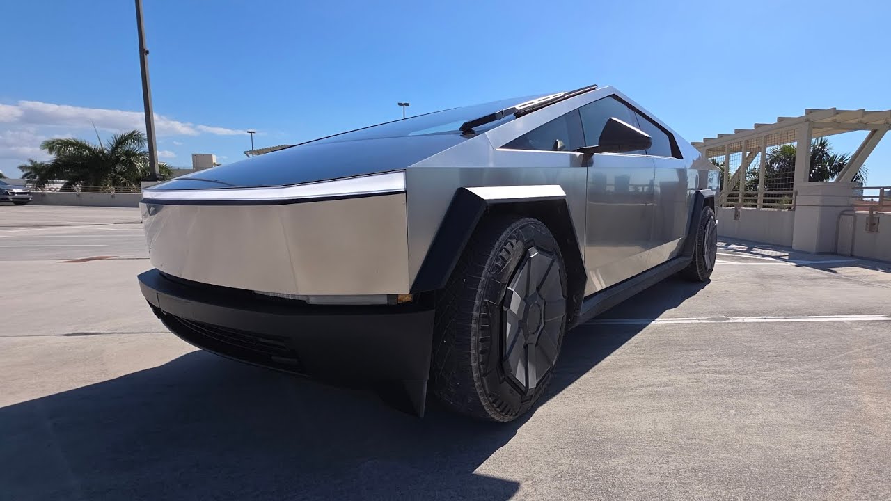 Cybertruck Demo Drive Naples Florida 