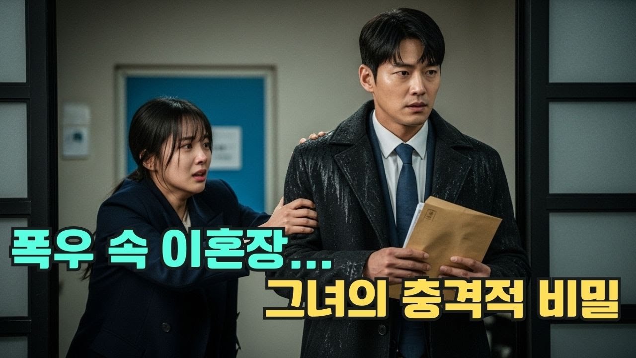 폭우 속 아내에게 이혼장을 던진 총재, 그녀가 자신의 생명을 구한 은인임을 몰랐다