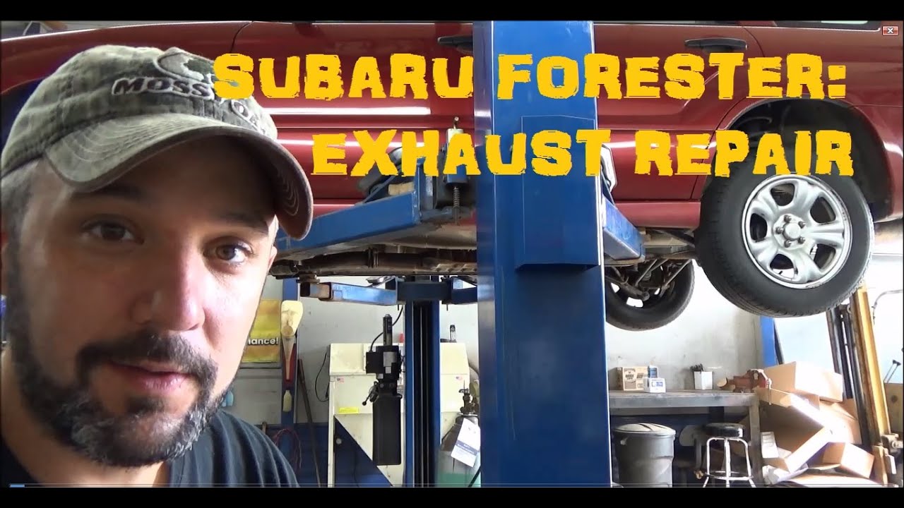 Repair Exhaust Rattle : Subaru Forester