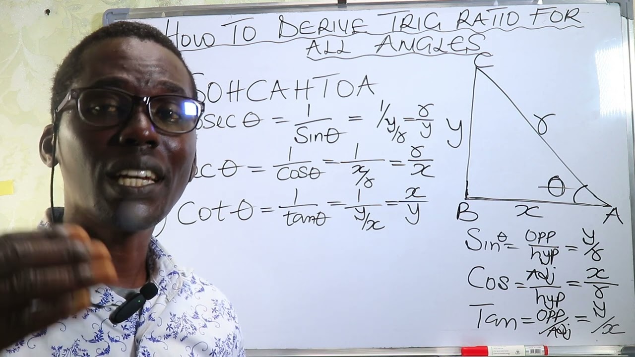 How to Derive Trigonometric Formulas | Trigonometry  Ratios