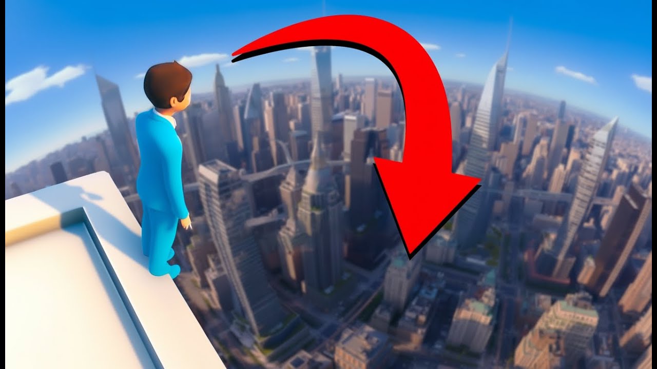 Jumping Off The WORLD'S TALLEST BUILDING..