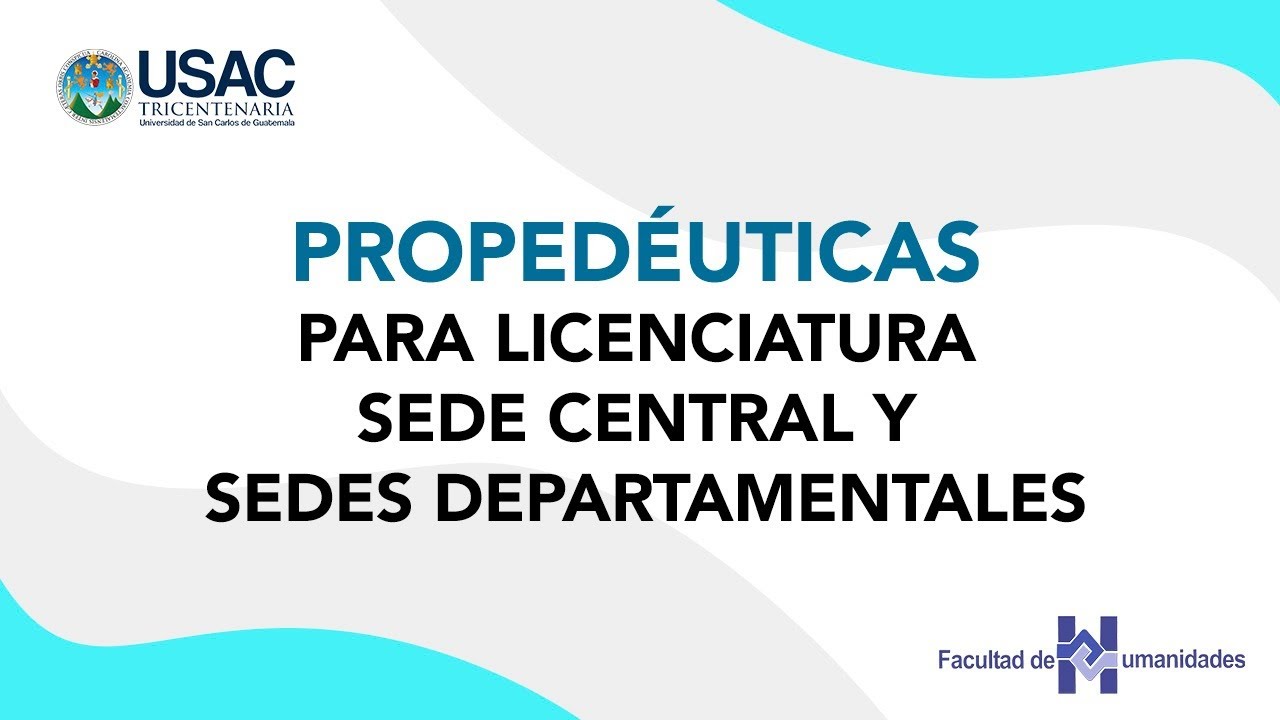 Fase I, Propedéutica, Primera Jornada