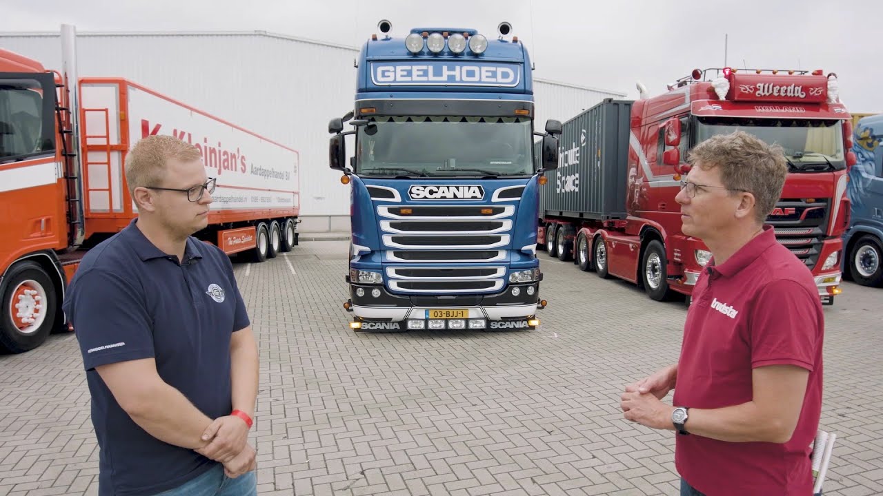 Scania R 450 Gebr. Geelhoed - categorie 4 zeecontainertransport - Mooiste Truck van Nederland 2020