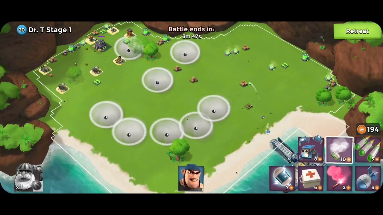 Melon Bombardier final attacks