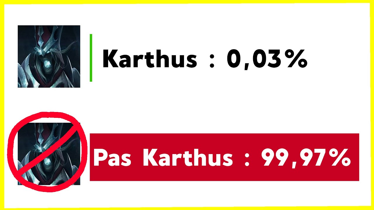 L'UNIQUE cas où vous pouvez pick Karthus mid