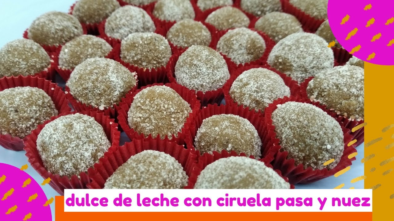 Dulce de leche con ciruela pasa y nuez
