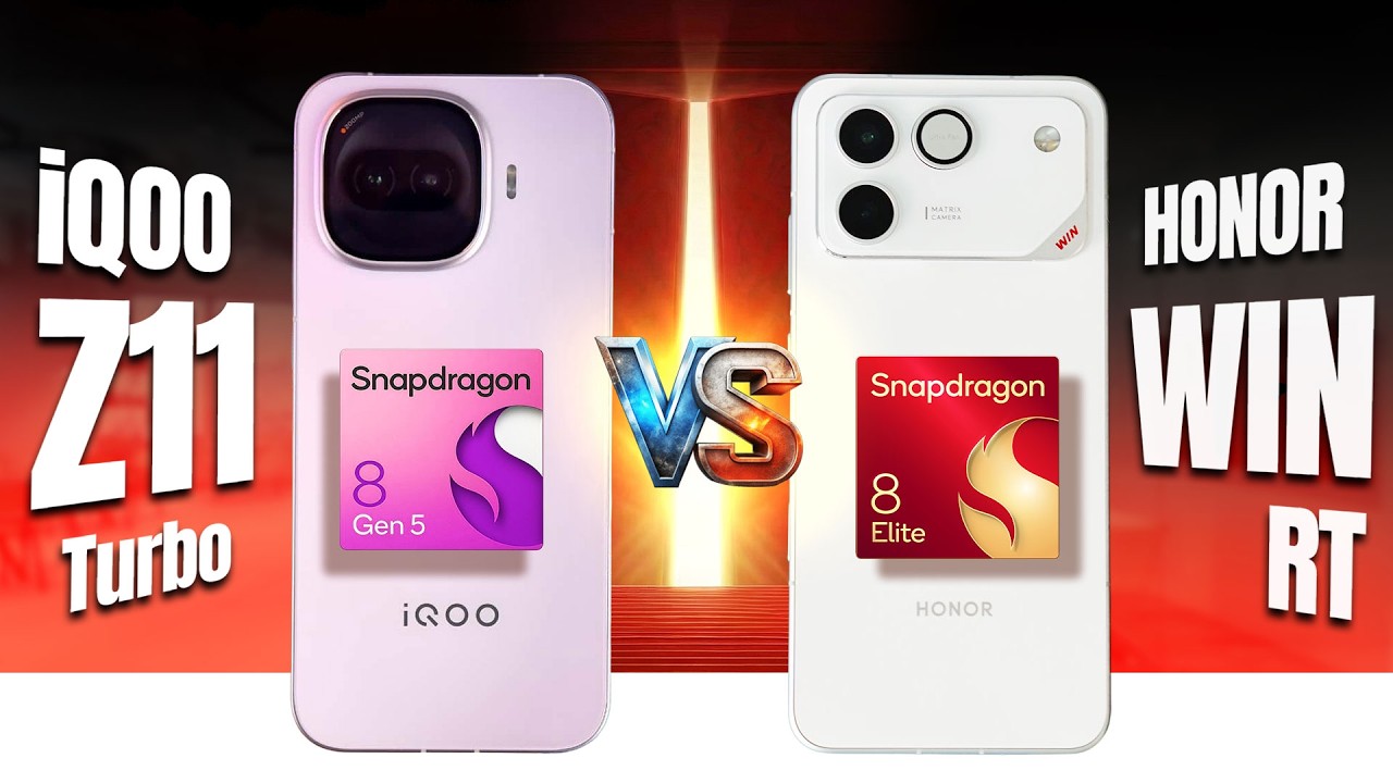 So sánh HONOR Win RT và iQOO Z11 Turbo: Kèo 10 triệu này hơi lệch!!