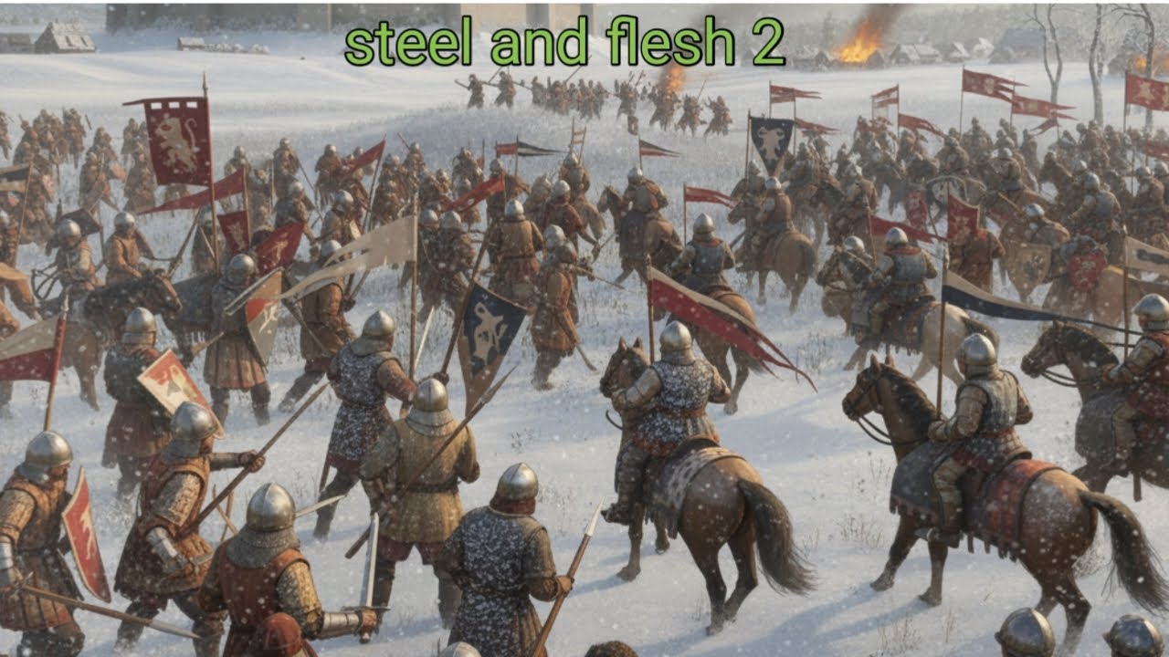 22#سلسلة |steel and flesh 2|دخول الحرب مع الروس كان غلطة