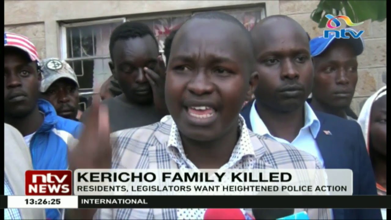 5-year-old child and parents brutally murdered in Kericho