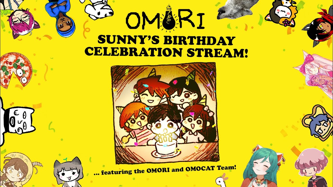 🎈SUNNY'S BIRTHDAY CELEBRATION STREAM🎈 featuring the OMORI and OMOCAT team!