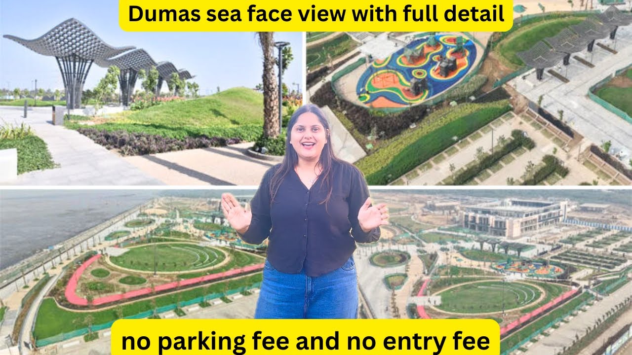 Dumas Sea Face | Dumas Beach Surat | Surat Ka Marine Drive | #beach #seaface 