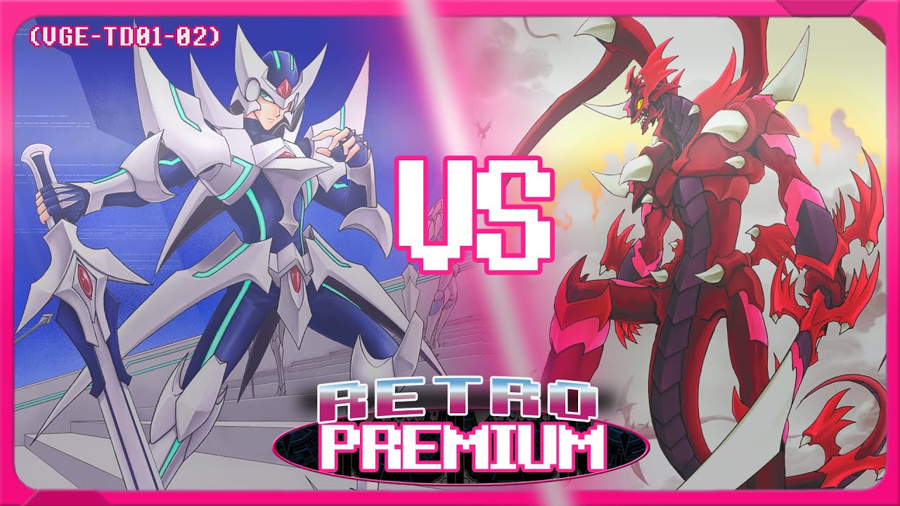 Blaster Blade! VS Dragonic Overlord! |TD01-02| Retro Cardfight Vanguard!