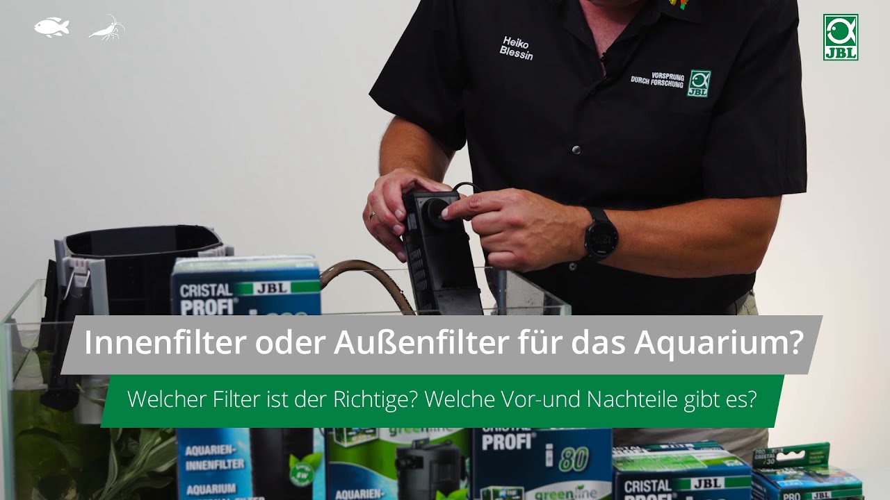 JBL TV #26: Der richtige Innenfilter oder Au&szlig;enfilter f&uuml;r das Aquarium