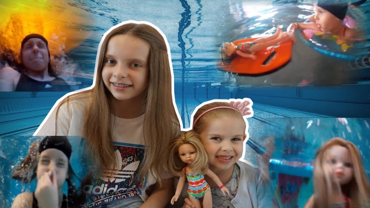 IDZIEMY NA BASEN 🌊 VLOG - LA LALLA  -  ZJEŻDŻALNIA WODNA A WATERSLIDE  IN A NEW POOL
