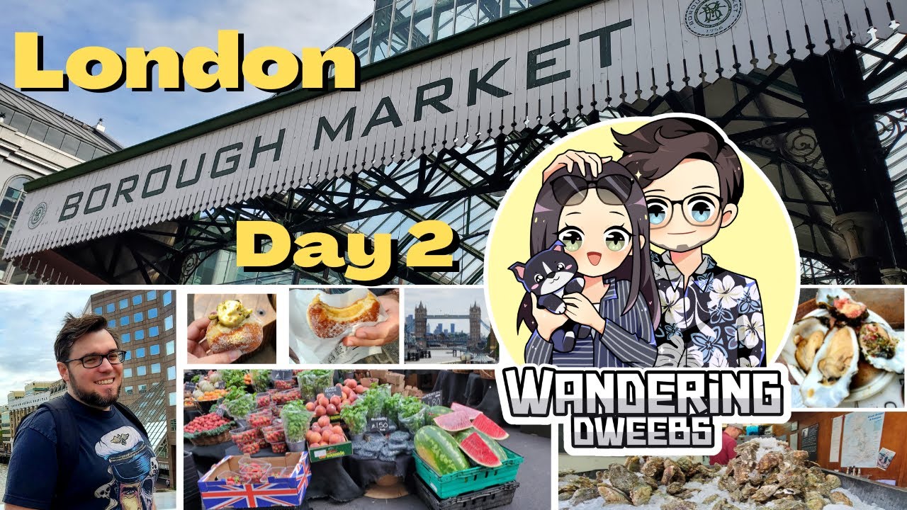 Day 2 Borough Market! More Donuts, Oysters and Mushroom Risotto.