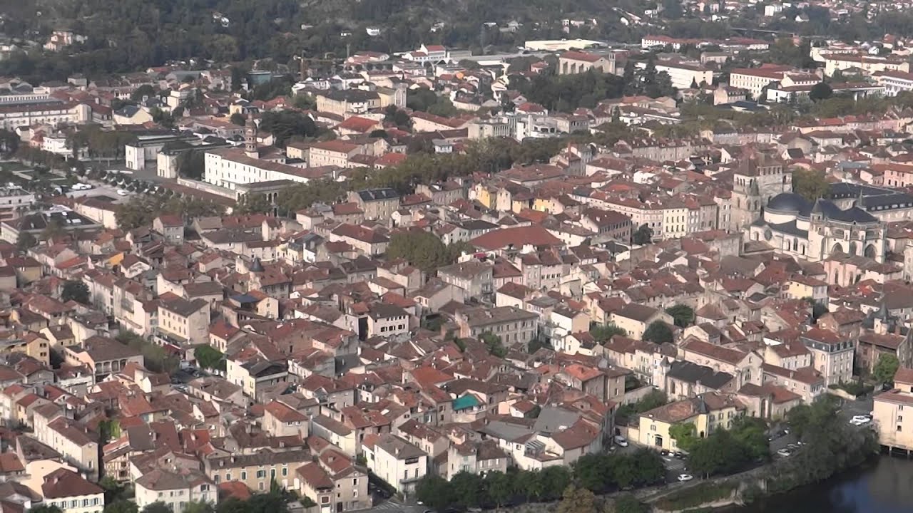 Vu de la ville de Cahors