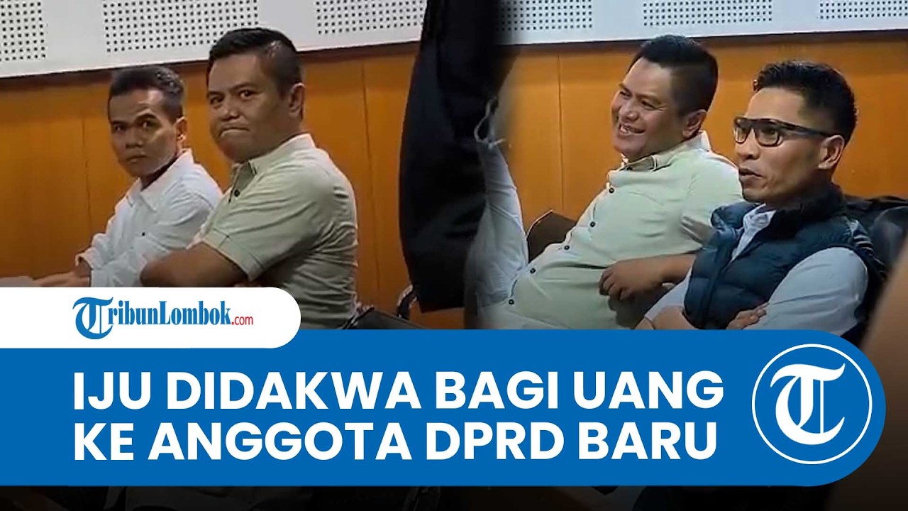 IJU Didakwa Bagi Uang Rp1,2 M ke Anggota DPRD Baru