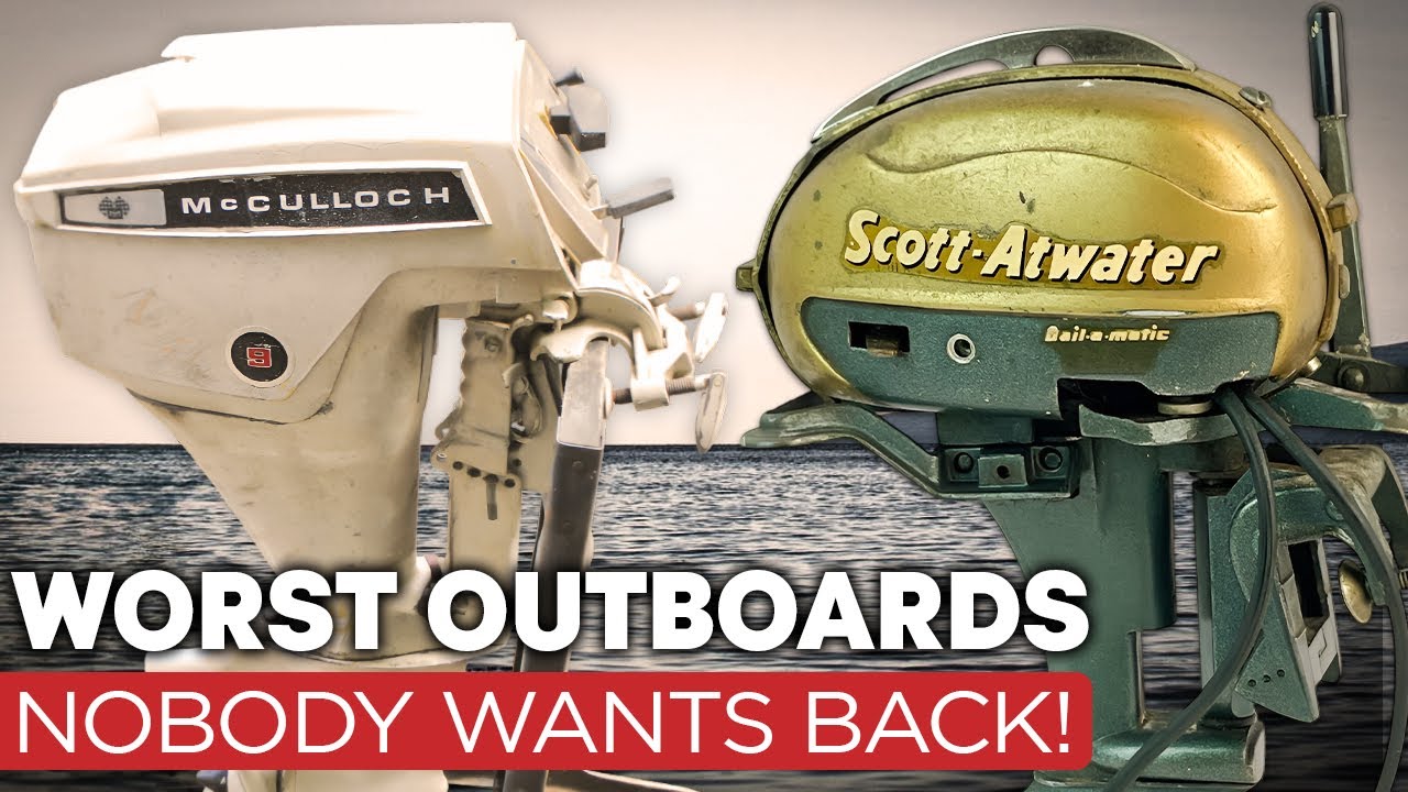 Худшие подвесные моторы, вошедшие в историю США!